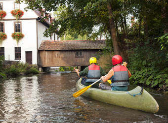 Best Western Hotel Erfurt-Apfelstädt - Kanufahrer Schmuckbild